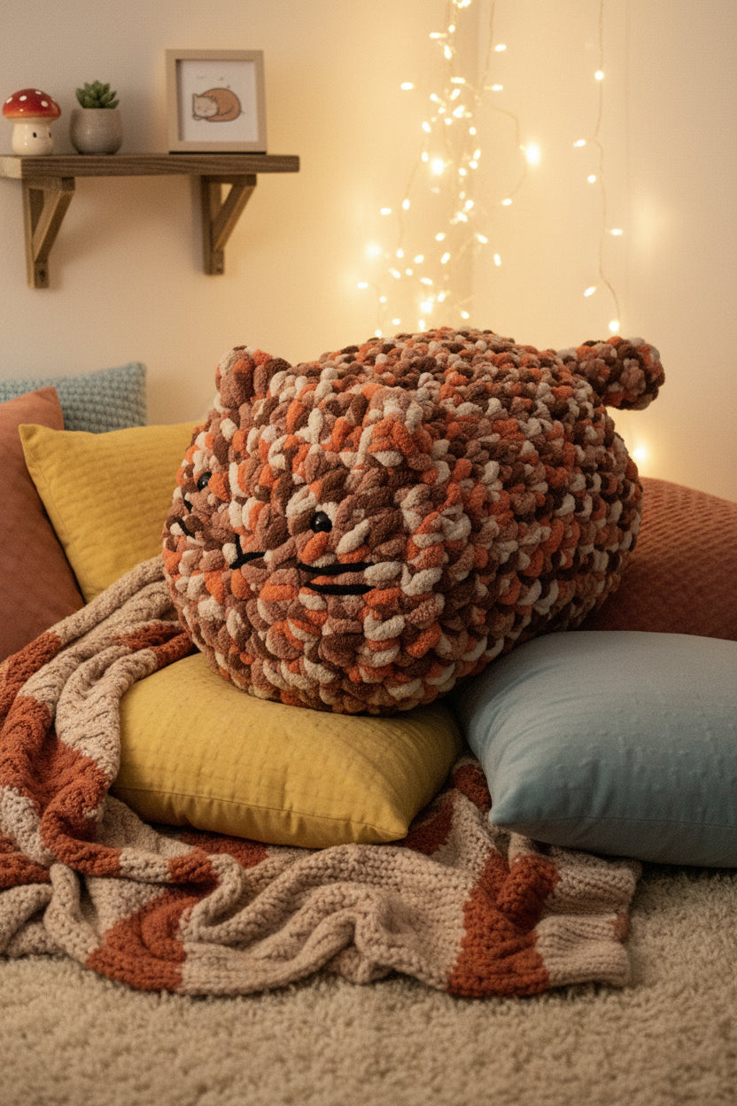 Kitty pillow
